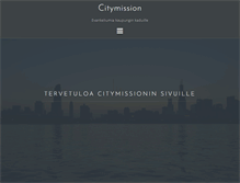 Tablet Screenshot of citymission.fi